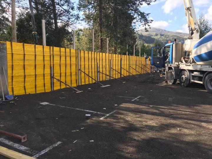 Nous prenons en main les travaux de gros œuvre.